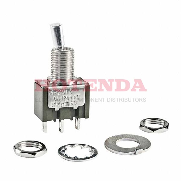 M2012E2S1W01 - SWITCH TOGGLE SPDT 6A 125V
