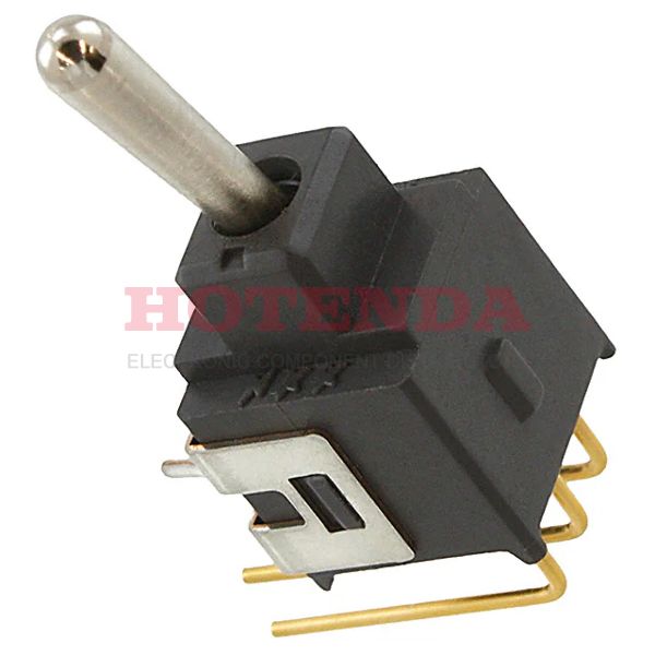 A22AH - DPDT Toggle Switch On-On, 0.1 A@ 28 V ac/dc