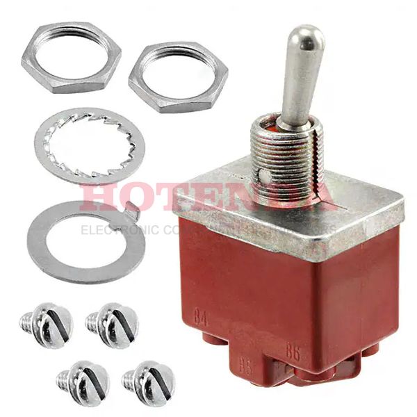 CT41001N020 - SWITCH TOGGLE DPST 10A 125V