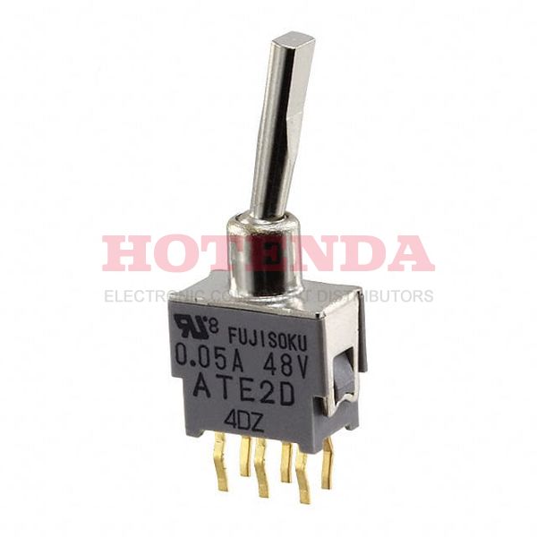 ATE2D-2F3-10-Z - ATE2D-2F3-10-Z datasheet pdf and Toggle Switches product details from Nidec Copal Electronics stock available on our website