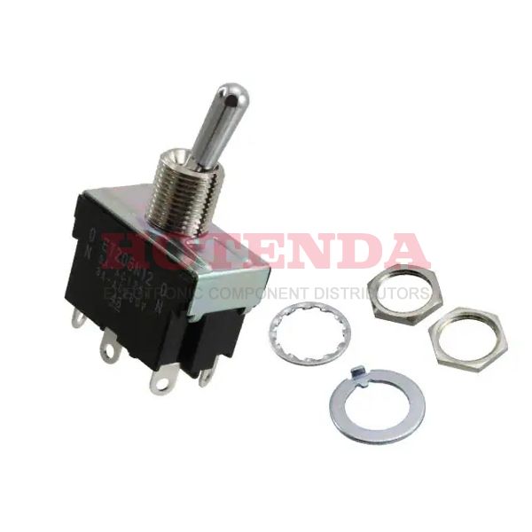 ET205N12-Z - SWITCH TOGGLE DPDT 5A 125V