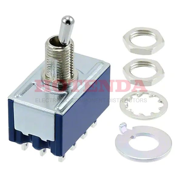 8J4011-Z - SWITCH TOGGLE 4PDT 6A 125V
