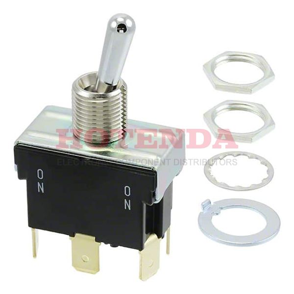 ET215P-Z - SWITCH TOGGLE DPDT 15A 125V