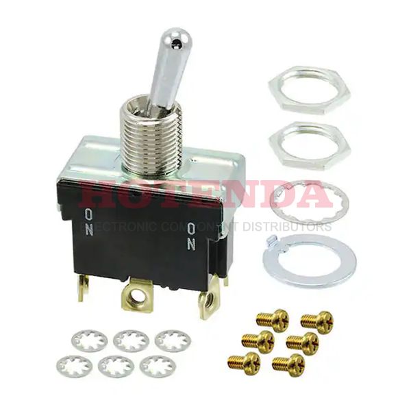 ET215N10-Z - SWITCH TOGGLE DPDT 15A 125V
