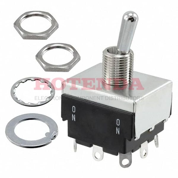 ET310E12-Z - SWITCH TOGGLE 3PDT 10A 125V