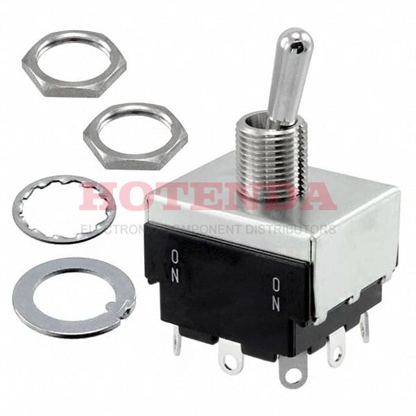 ET330D12-Z - SWITCH TOGGLE 3PDT 30A 125V