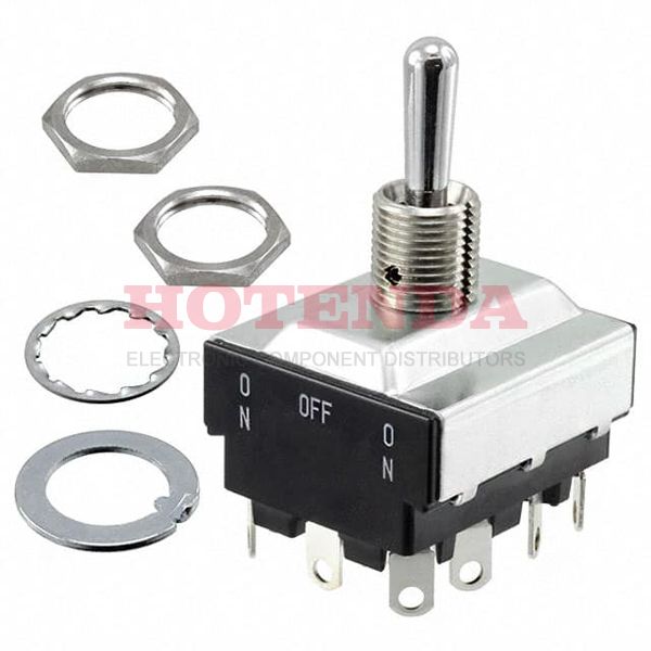 ET415P12-Z - SWITCH TOGGLE 4PDT 15A 125V