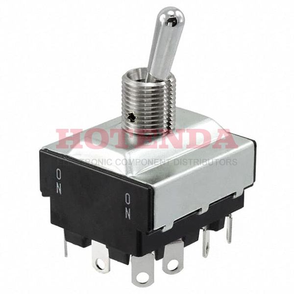 ET425N12-Z - SWITCH TOGGLE 4PDT 25A 125V