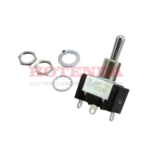 ET105E12-Z - SWITCH TOGGLE SPDT 5A 125V
