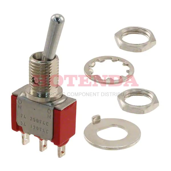 7101SPHZQE - SWITCH TOGGLE SPDT 5A 120V