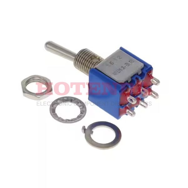 5642AB - Toggle switch Standard Lever on-(on) 2 P, 5642AB, Apem