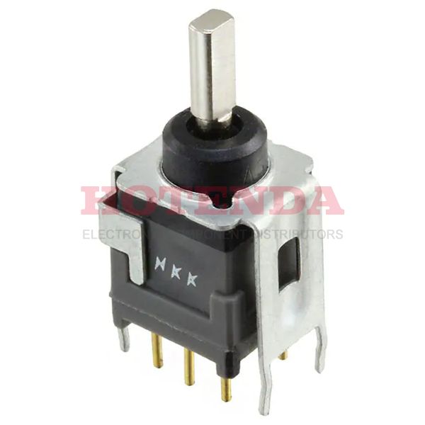 B29HB - Toggle Switches ON-OFF-(ON) .248 FLT EXTENDED PC .4VA