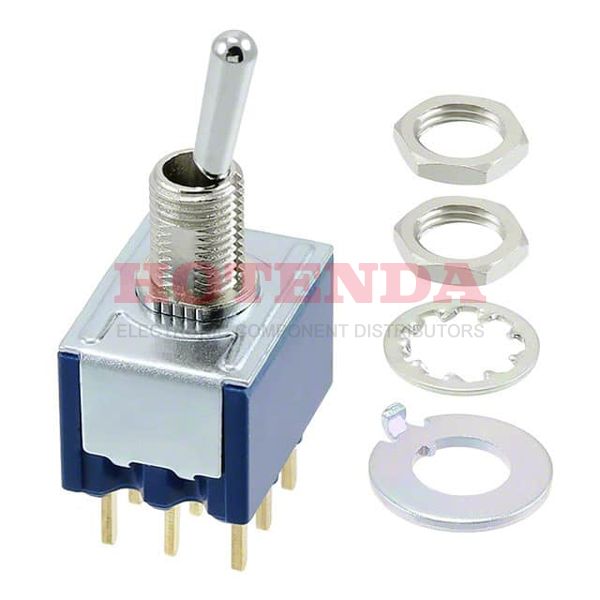 8A3012C-Z - SWITCH TOGGLE 3PDT 25MA 20V