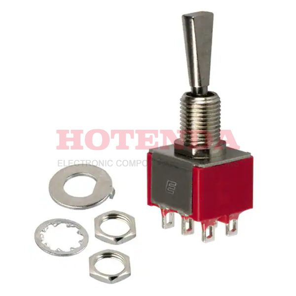 100DP5T6B11M1QEH - SWITCH TOGGLE DPDT 5A 120V