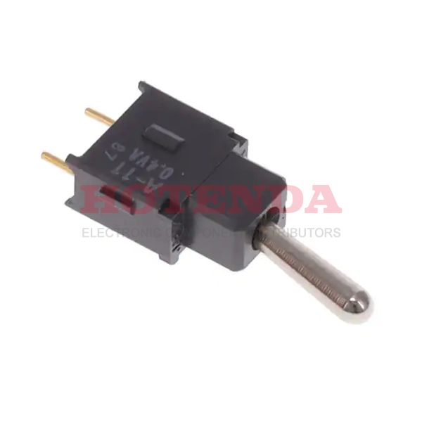 A11AP - Toggle Switches SPST ON-OFF .394 BAT STRT PC .4VA