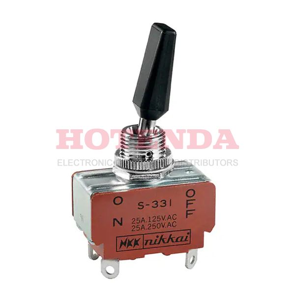 S331R - S331R datasheet pdf and Toggle Switches product details from NKK Switches stock available on our website