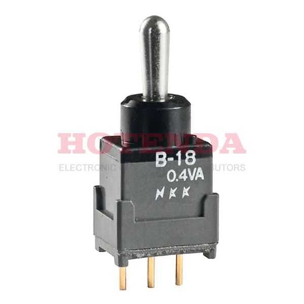 B18JP - SWITCH TOGGLE SPDT 0.4VA 28V