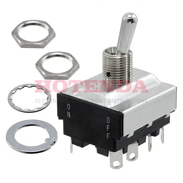 ET425K12-Z - SWITCH TOGGLE 4PST 25A 125V