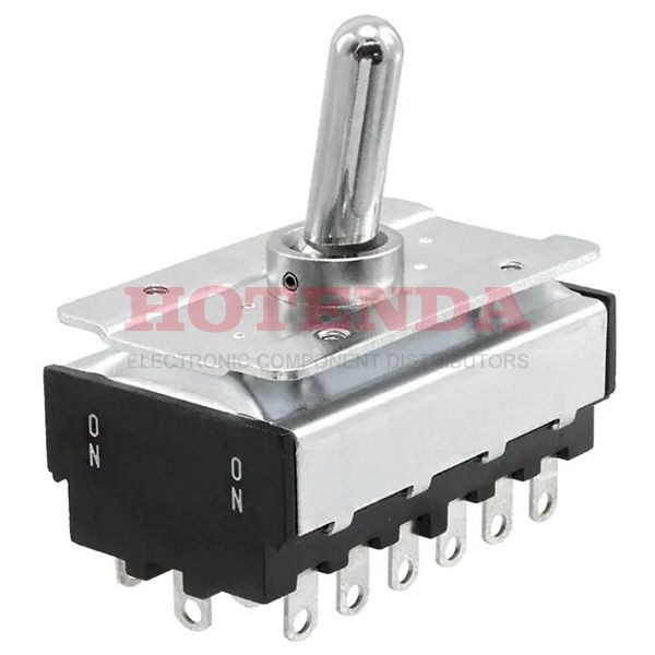 ET620N13-Z - SWITCH TOGGLE 6PDT 20A 125V