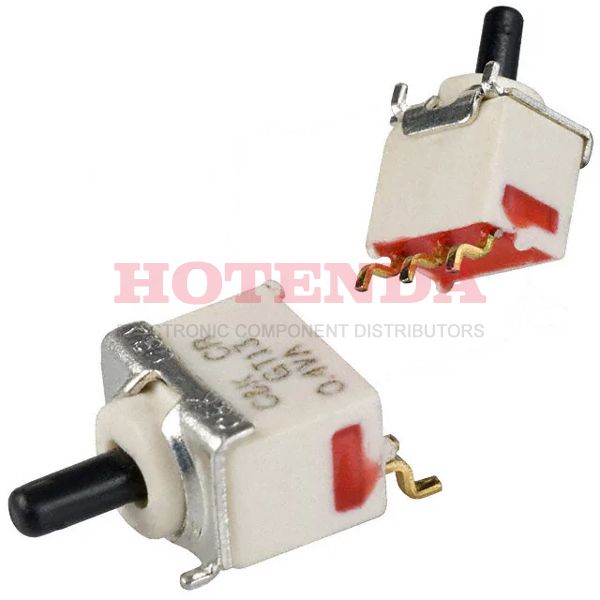 GT13MSABE - SWITCH TOGGLE SPDT 0.4VA 20V