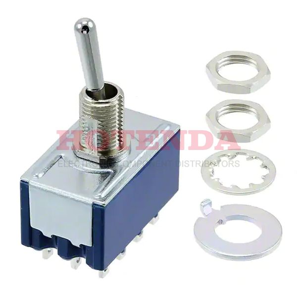 8A4011-Z - SWITCH TOGGLE 4PDT 6A 125V