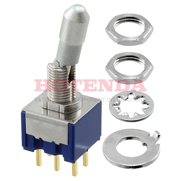8E2012C-Z - SWITCH TOGGLE DPDT 25MA 20V
