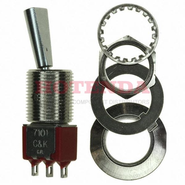 7101T2PZQE - SWITCH TOGGLE SPDT 5A 120V