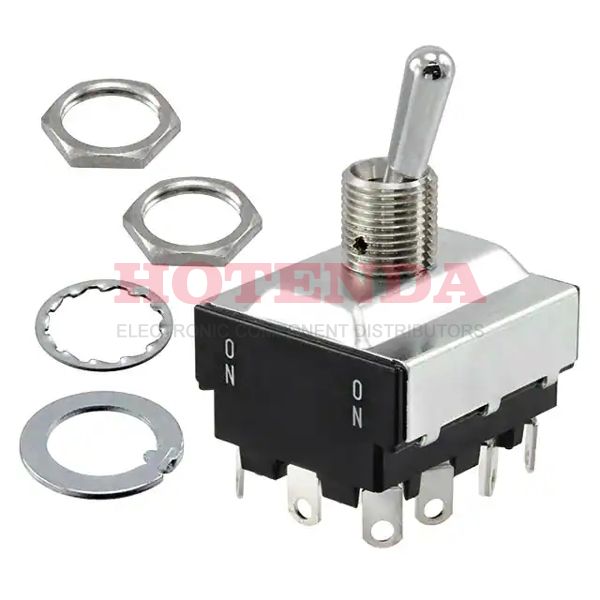ET420N12-Z - SWITCH TOGGLE 4PDT 20A 125V