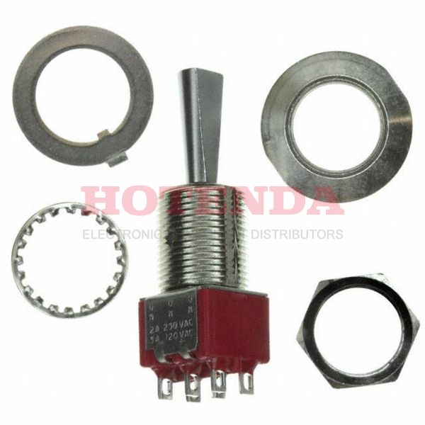 7211T2PZQE - SWITCH TOGGLE SP3T 5A 120V