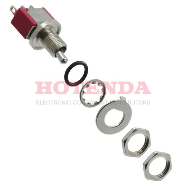 100SP1T2B9M1QEH - SWITCH TOGGLE SPDT 5A 120V