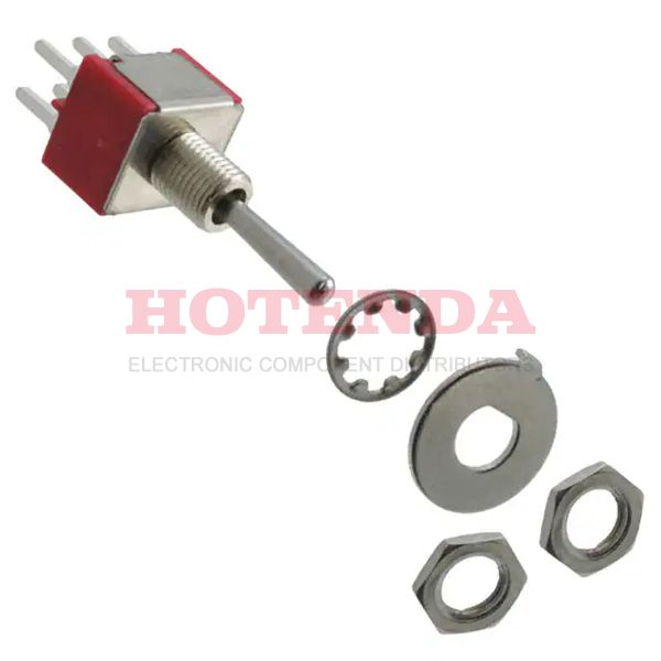 100DP3T1B3M2QEH - SWITCH TOGGLE DPDT 5A 120V