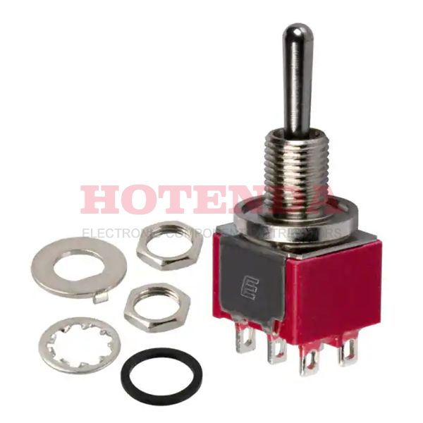 100DP3T1B9M1QEH - SWITCH TOGGLE DPDT 5A 120V