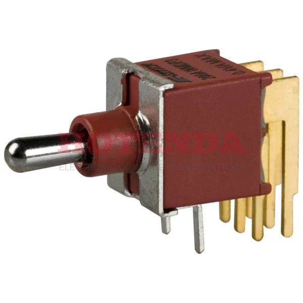 200AWMDP1T2A1M6RE - SWITCH TOGGLE DPDT 0.4VA 20V