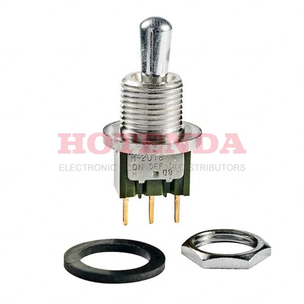 M2018BB3G03 - SWITCH TOGGLE SPDT 0.4VA 28V