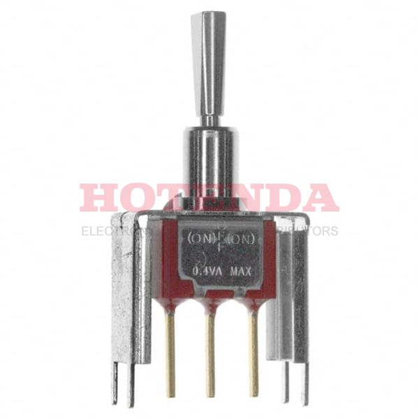 100SP4T6B12VS5RE - SWITCH TOGGLE SPDT 0.4VA 20V