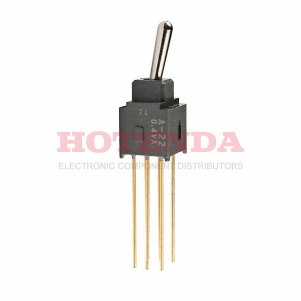 A22AW - SWITCH TOGGLE DPDT 0.4VA 28V