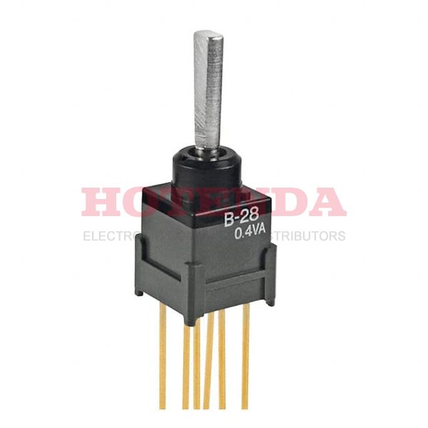B28EW - SWITCH TOGGLE DPDT 0.4VA 28V