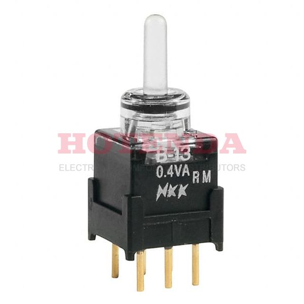 B13JJPCF - SWITCH TOGGLE SPDT 0.4VA 28V