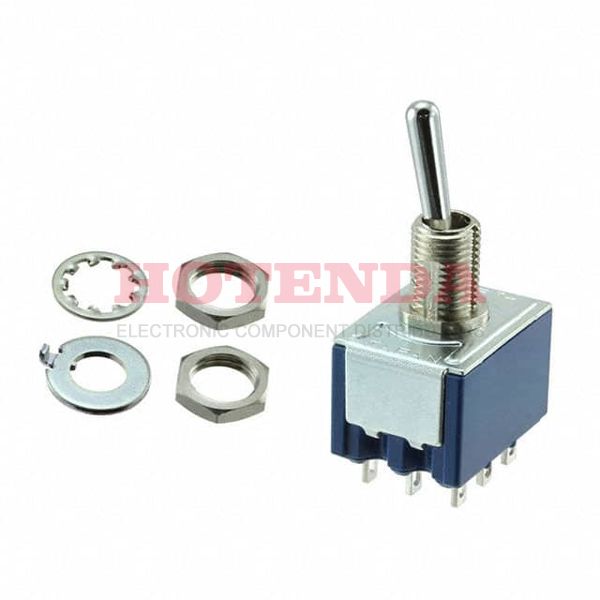 8A3011-Z - SWITCH TOGGLE 3PDT 6A 125V