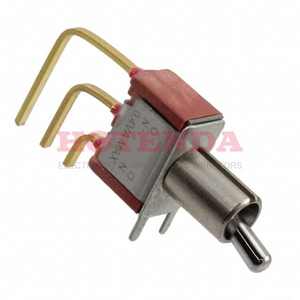 7101MY9AV2BE - Switch Toggle ON None ON SPDT Round Lever PC Pins 20VAC 20VDC 0.4VA PC Mount with Bracket