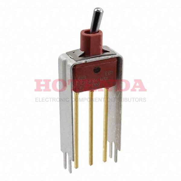 E101MD9V9BE - Switch Toggle ON None ON SPDT Round Lever PC Pins 20VAC 20VDC 0.4VA PC Mount with Bracket