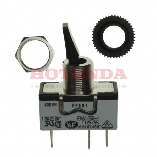 635NH - SWITCH TOGGLE SPDT 10A 125V