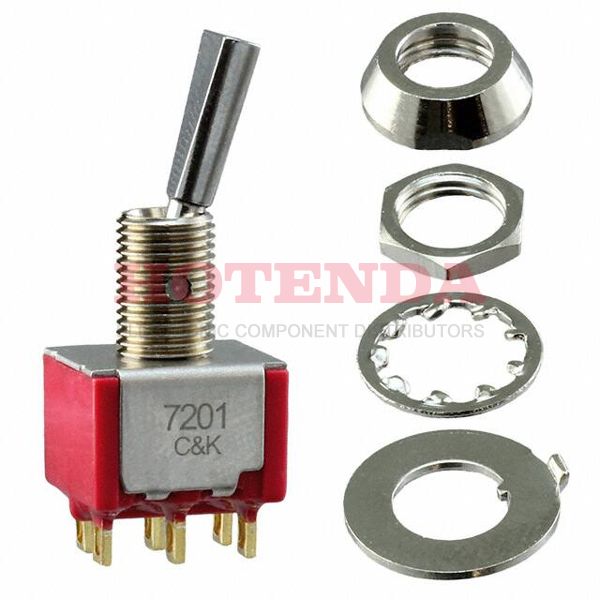 7201P3YZGE - Toggle Switches Toggle