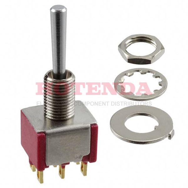 7203L2YZBE - SWITCH TOGGLE DPDT 0.4VA 20V
