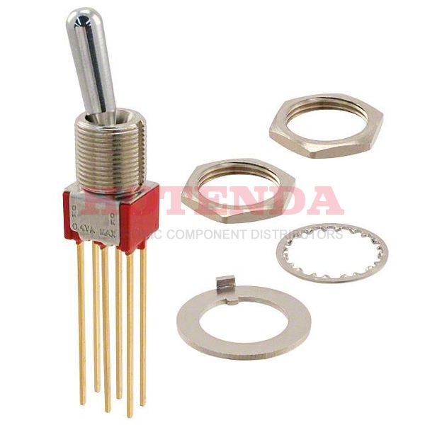 7201TW5BE - SWITCH TOGGLE DPDT 0.4VA 20V
