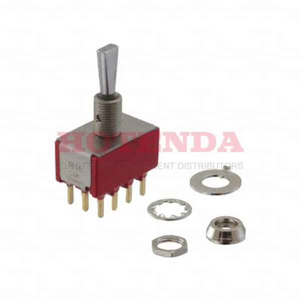 7415P3YCBE - SWITCH TOGGLE DP3T 0.4VA 20V