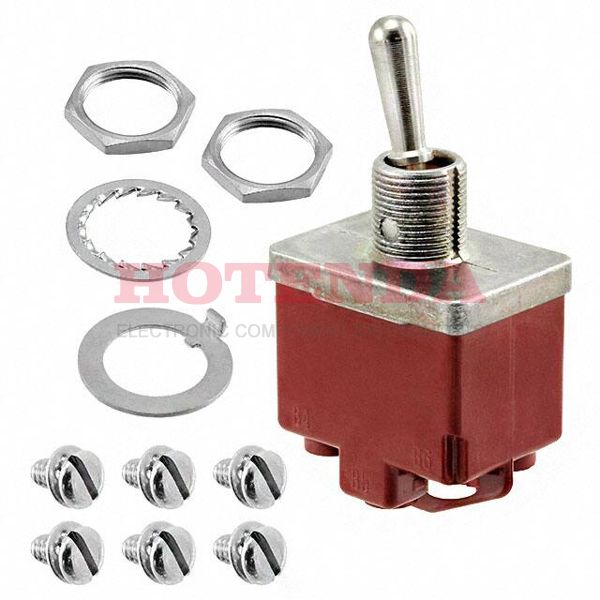 CT46001N020 - SWITCH TOGGLE DPDT 10A 125V