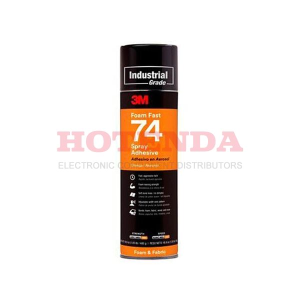 74 ORG 16.9OZ - 74 ORG 16.9OZ datasheet pdf and Glue, Adhesives, Applicators product details from 3M stock available on our website