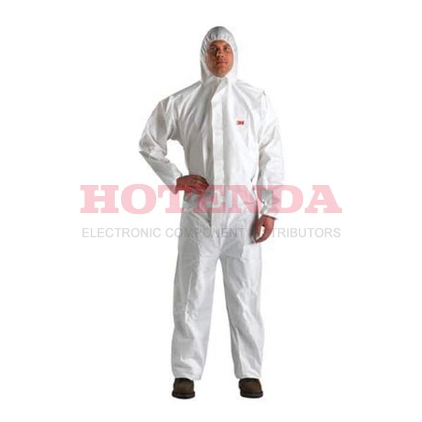 4510-XL - Protective overall white XL, 4510XL, 3M
