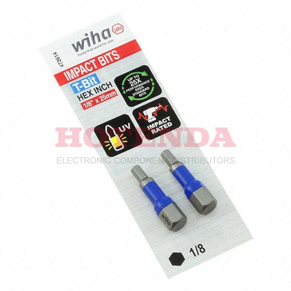 72614 - 72614 datasheet pdf and Screw and Nut Drivers - Bits, Blades and Handles product details from Wiha stock available on our website